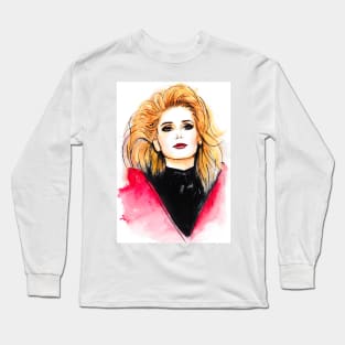 Catherine Deneuve Long Sleeve T-Shirt